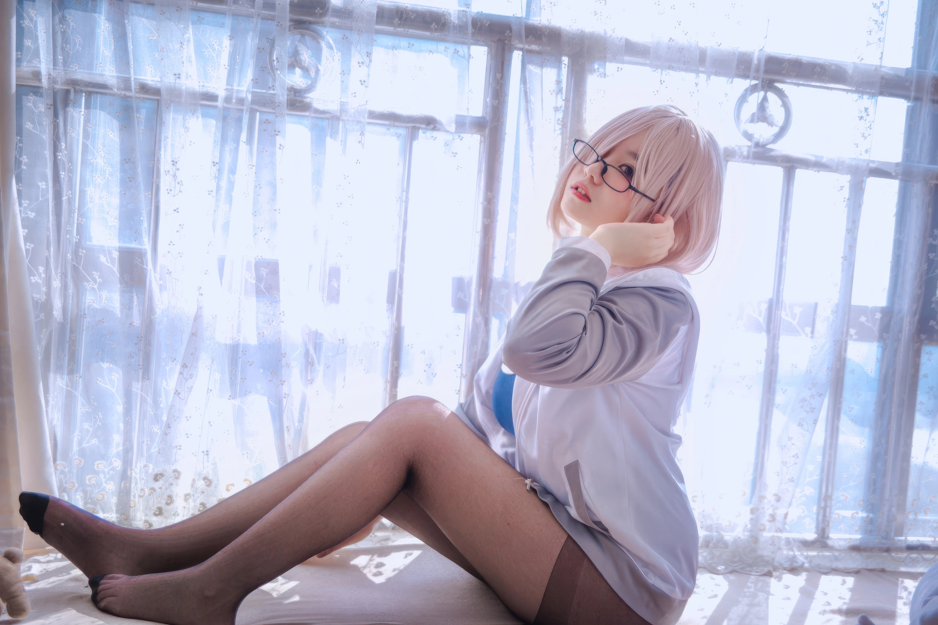 阿半今天很开心 – NO.044 玛修同人体操服 3